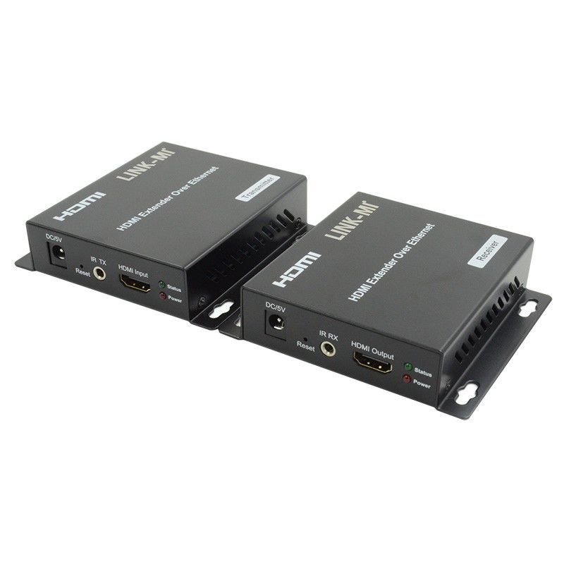 120M HDMI Extender AV Over IP 1080P com IR Support Point To Many To Many Cascading