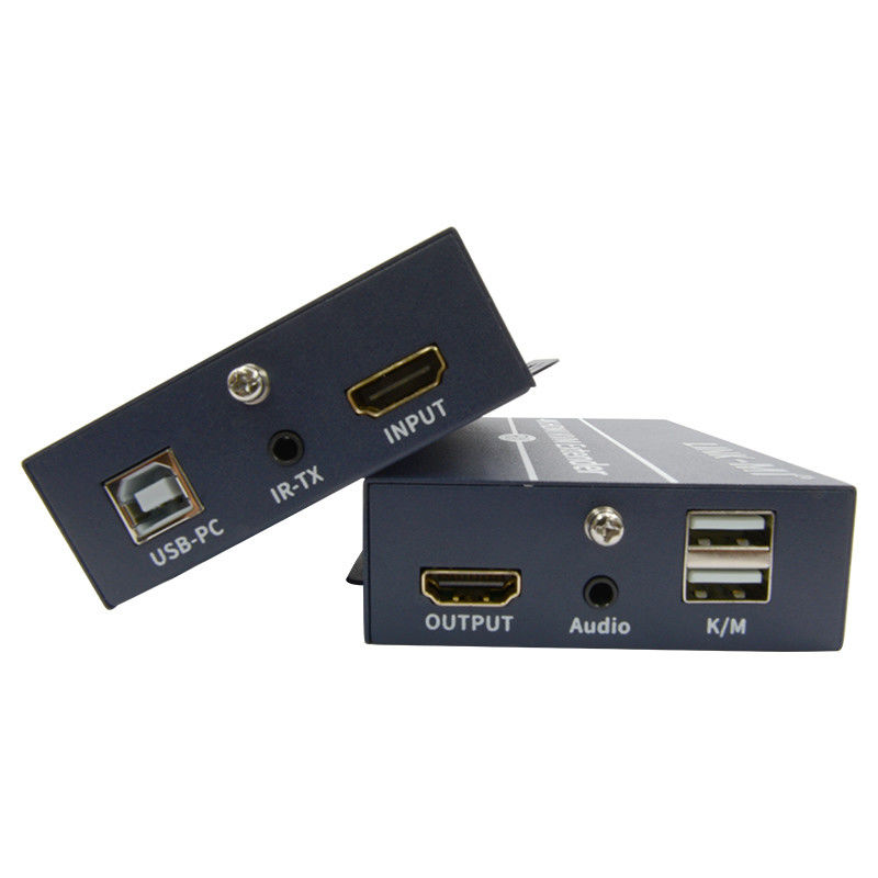 120m 4K KVM Extender HDMI Over Cat 6 / Cat6e Cable para mouse de teclado