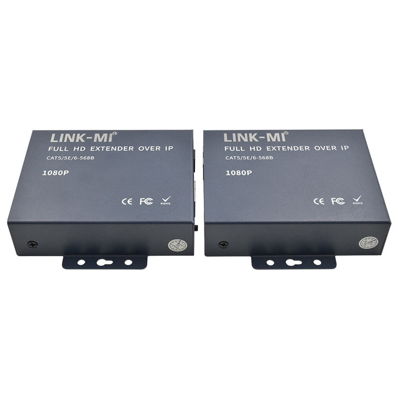 200M 1080p HDMI KVM Extenderhdmi HDMI Over TCP/IP Com Loop Out Point To Multi Point