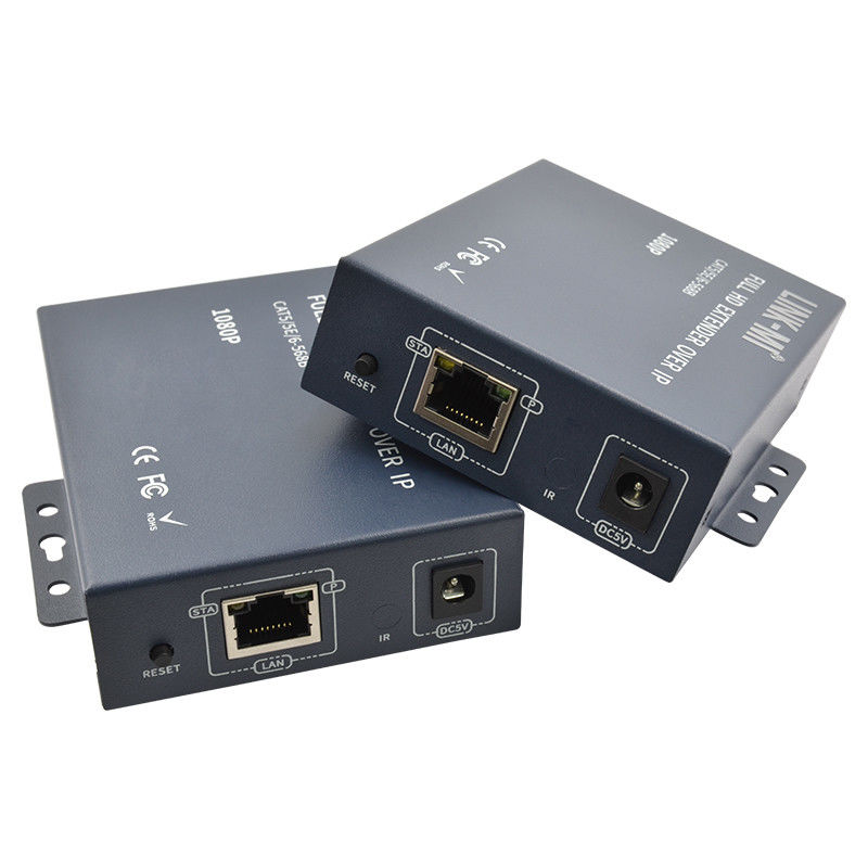 200M 1080p HDMI KVM Extenderhdmi HDMI Over TCP/IP Com Loop Out Point To Multi Point