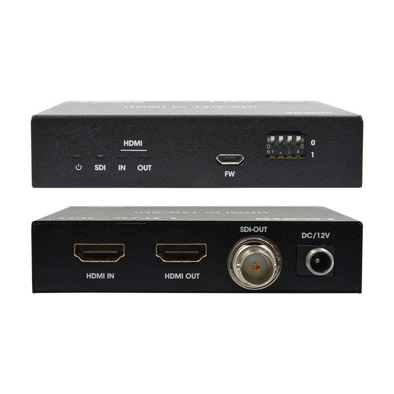 4K HDMI para SDI Converter com Loop Out Suporte 12G 4K @ 60Hz EDID Max 120m