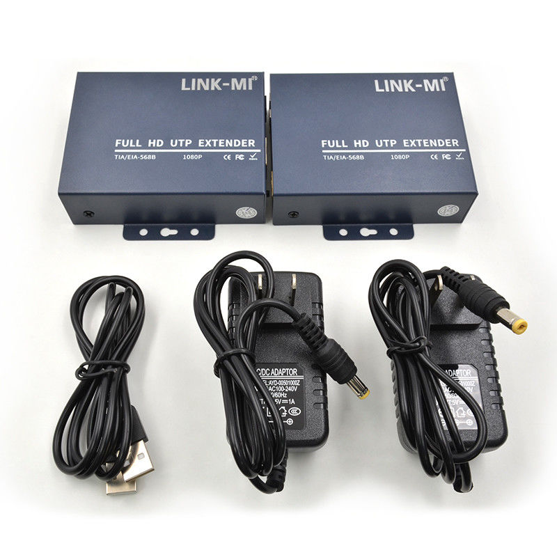 1080P 120M HDMI Extender KVM UTP Extender 148.5MHz sobre Cat5E/6 Cable IR opcional