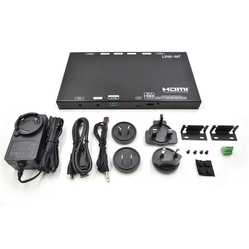 HDMI Extender 70M AV Over IP Com HDMI Loop Out IR RS232 Para Repetidor de Vídeo 4K60Hz