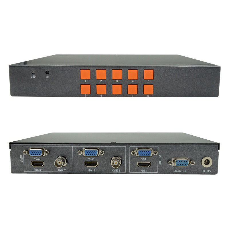 PIP POP 4k 60hz Hdmi Switcher 2x1 Multiviewer Qualquer imagem Zoom In / Out 1080P