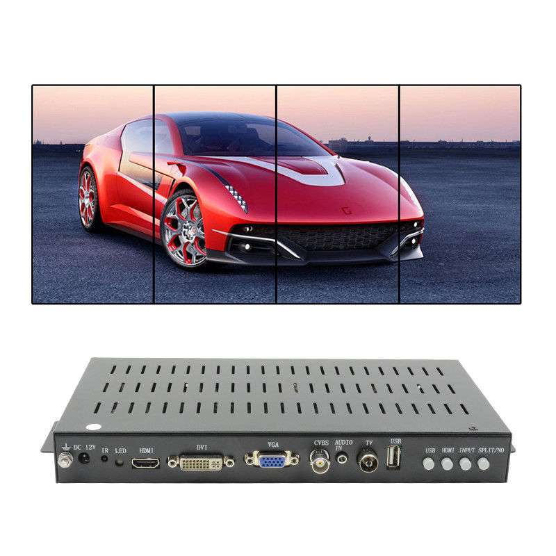 2X2 1X2 1X3 Controlador de parede de vídeo HDMI 1x4 1080P Rotação de 90 graus para exibição de retratos