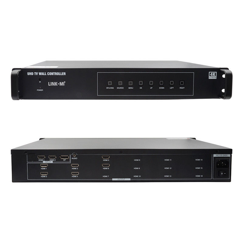 2X3 HDMI Video Wall Controller 4K 1x4 1X3 1X2 TV Wall Processor para 6 Displays