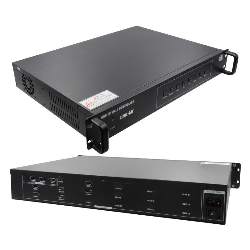 2X3 HDMI Video Wall Controller 4K 1x4 1X3 1X2 TV Wall Processor para 6 Displays