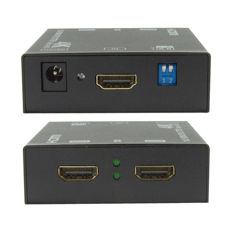 1X2 4K HDMI Extender Splitter Suporte 4K2K EDID 3D 2 Port Video Splitter