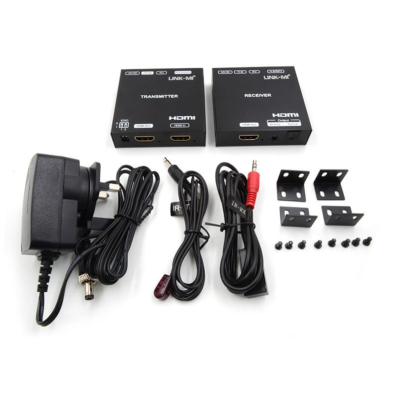 Extensor HDMI 70M 4K KVM com suporte ao loop HDR10 Dual POC SPDIF Extração de áudio