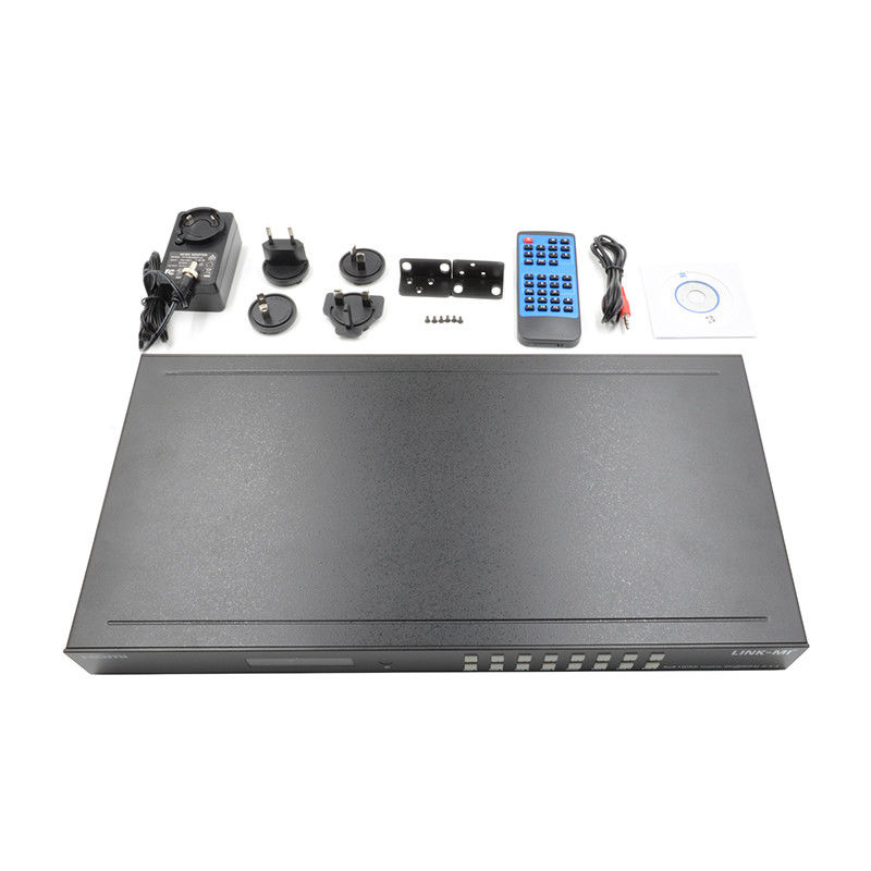 8x8 4K HDMI Modular Matrix Switcher com SPDIF Out IP Web GUI Control para 8 Displays UHD