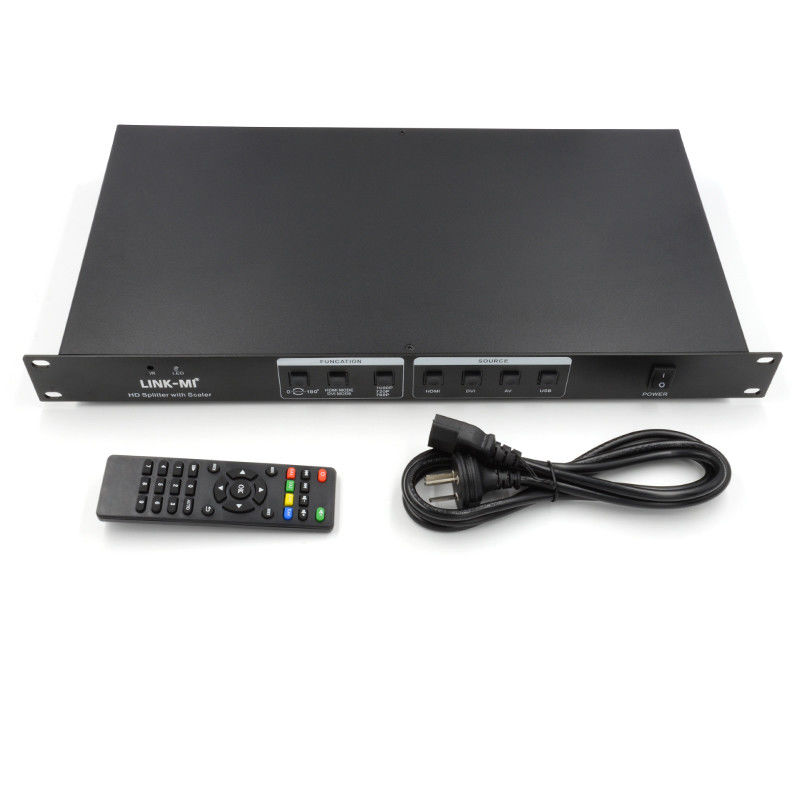 4X20 HDMI Splitter 4K com Scaler HDMI Audio Splitter 4k 4 a 20 canais
