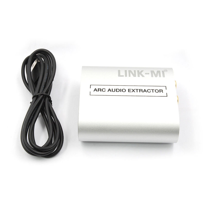 1.4 Extractor de áudio HDMI ARC Hdmi Splitter Extractor de áudio 4k para amplificador de receptor de áudio