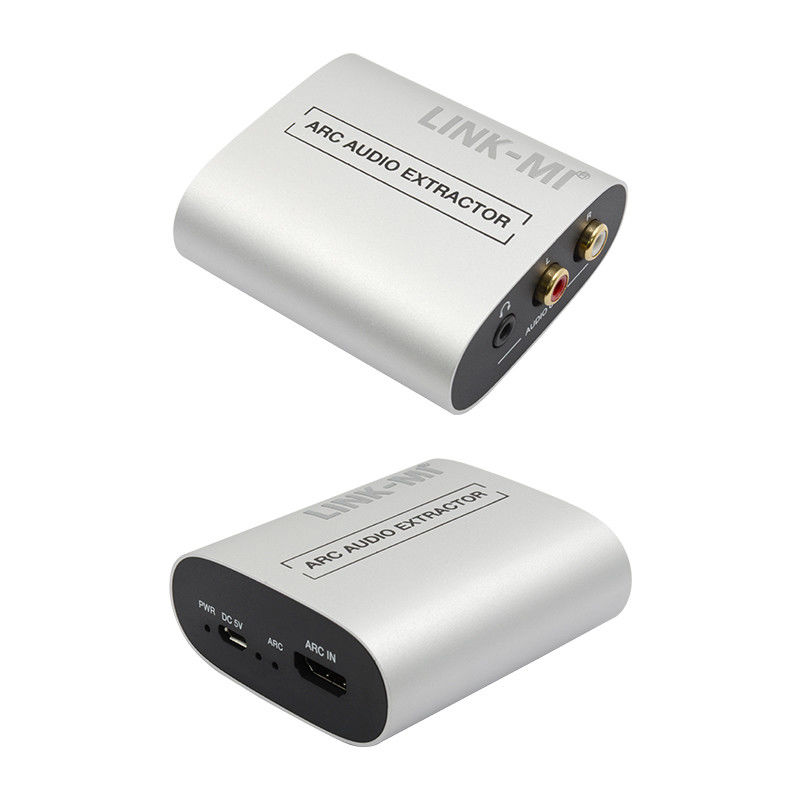1.4 Extractor de áudio HDMI ARC Hdmi Splitter Extractor de áudio 4k para amplificador de receptor de áudio