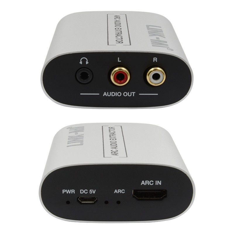 1.4 Extractor de áudio HDMI ARC Hdmi Splitter Extractor de áudio 4k para amplificador de receptor de áudio