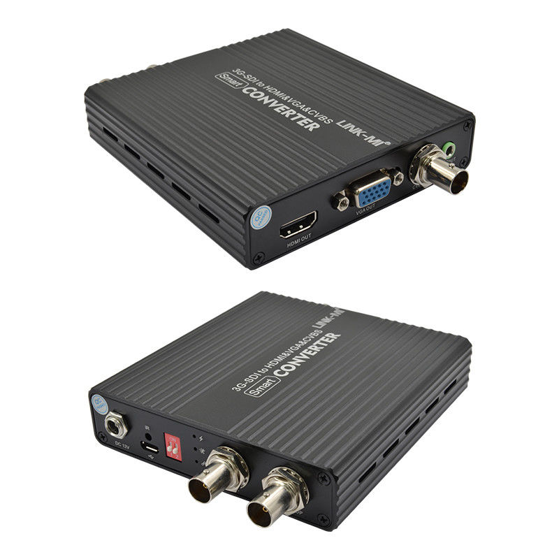 CVBS SDI para conversor HDMI Todos os CVBS para HDMI SDI para VGA Video Converter 75 Ohms