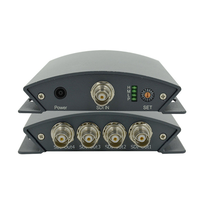 270 Mbps SD SDI HDMI Converter SDI Splitter 1x4 Transmissão 3G HD SD Video Splitter