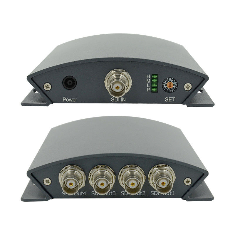 270 Mbps SD SDI HDMI Converter SDI Splitter 1x4 Transmissão 3G HD SD Video Splitter