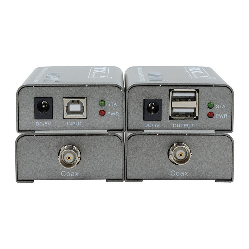 50M KVM Extender para Câmera 1080P USB Extender através de cabo coaxial Kvm através de fibra