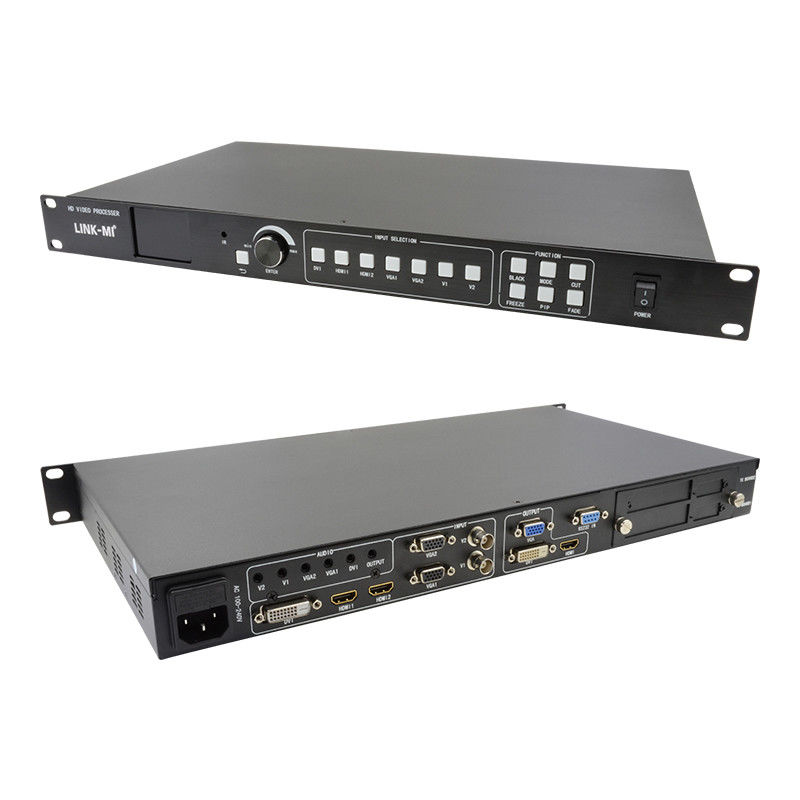 480i/P 576i/P Controlador de parede de vídeo HDMI 7 em 3 processador de vídeo LED