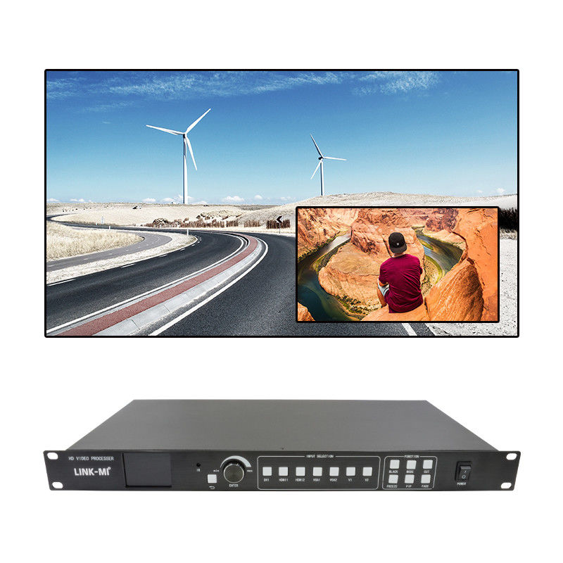 480i/P 576i/P Controlador de parede de vídeo HDMI 7 em 3 processador de vídeo LED
