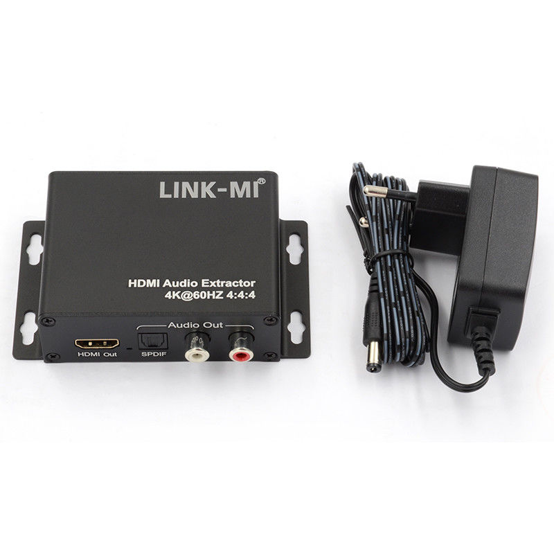 18Gbps 4K 1080P HDMI Extractor de áudio Suporte EDID 3D Para receptores de satélite da Apple TV