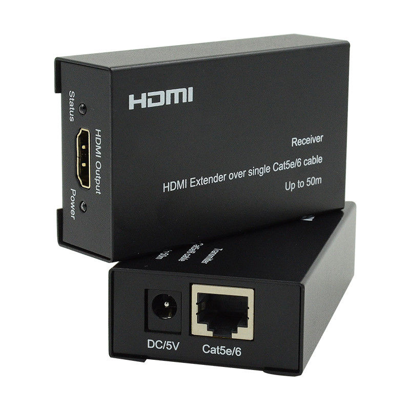 1080i SDI Extender 50m HDMI Over Cat6 Cat5eCable com suporte à função EDID 1080P
