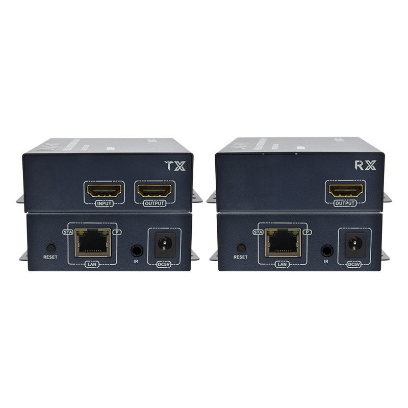 Extensor de 200M HDMI através TCP / IP 1080P Apoio Ponto a Ponto Ponto a Multi Ponto
