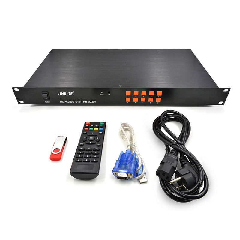 HD 4x1 HDMI Multi Viewer TCP/IP 1080P Hardware Vídeo sintetizador RS232