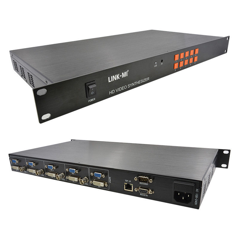 HD 4x1 HDMI Multi Viewer TCP/IP 1080P Hardware Vídeo sintetizador RS232