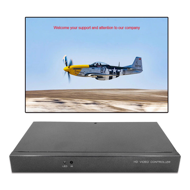 Superimposor de personagens HDMI Video Wall Controller Caption Adder 4 em 1 Processador de vídeo HD
