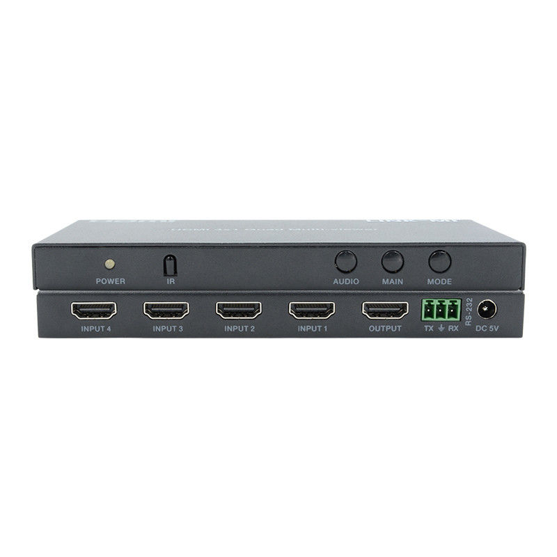 HDMI de alto desempenho 4x1 Quad Multi Viewer HDMI 1.4b HDCP 1.4 e DVI Compatível