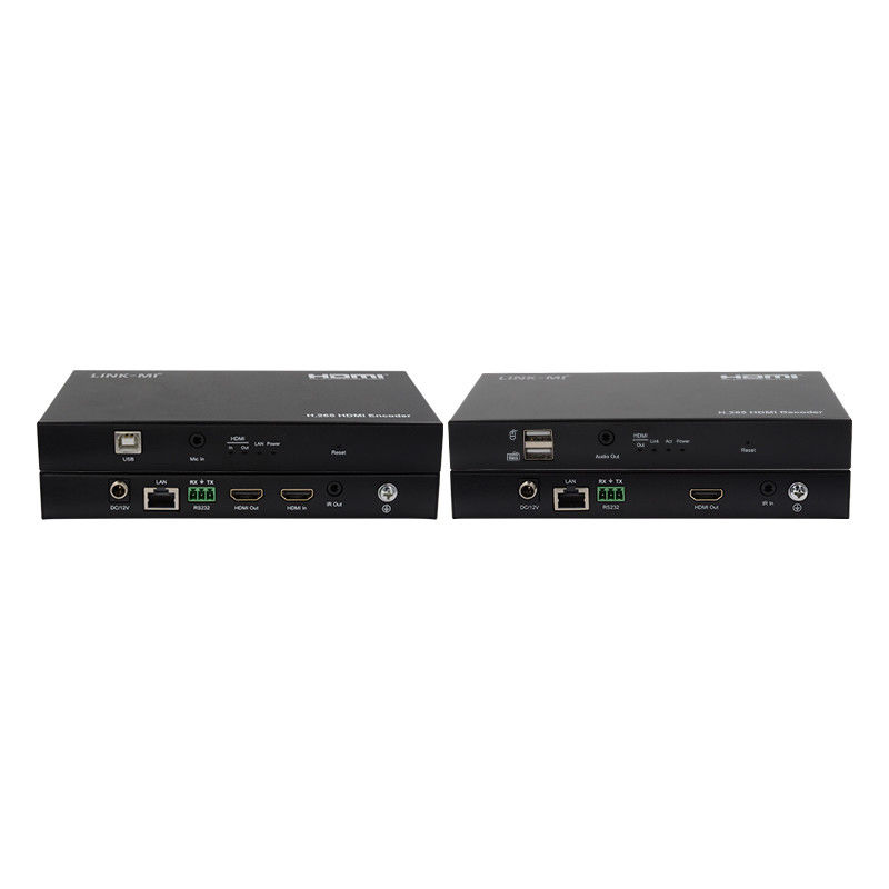 120M H.265 AV Over IP Extender Trabalhar com CMPSystem para Áudio