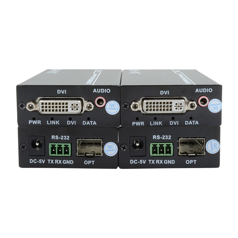 1550/1310nm Fibra Full HD Transmissor óptico e receptor com entrada de áudio de 3,5 mm