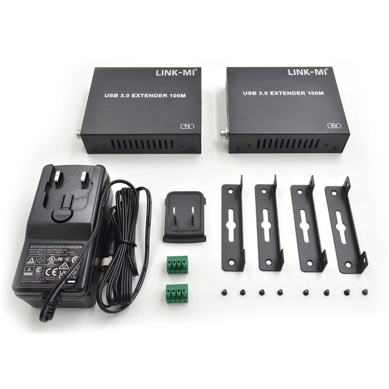 AC 100-240V 50/60Hz Entrada USB 3.0 Extensor 100m Velocidade e conexão estável
