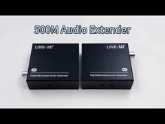 Conversor de extensor de áudio analógico digital através de RJ45